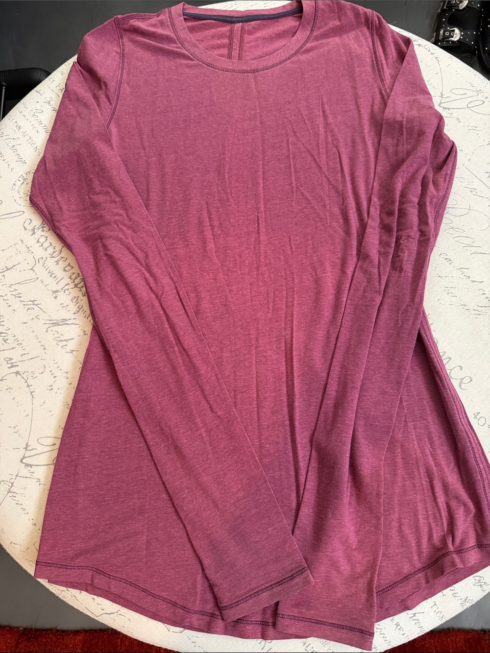 Lululemon Long Sleeve Crewneck Top - Plum